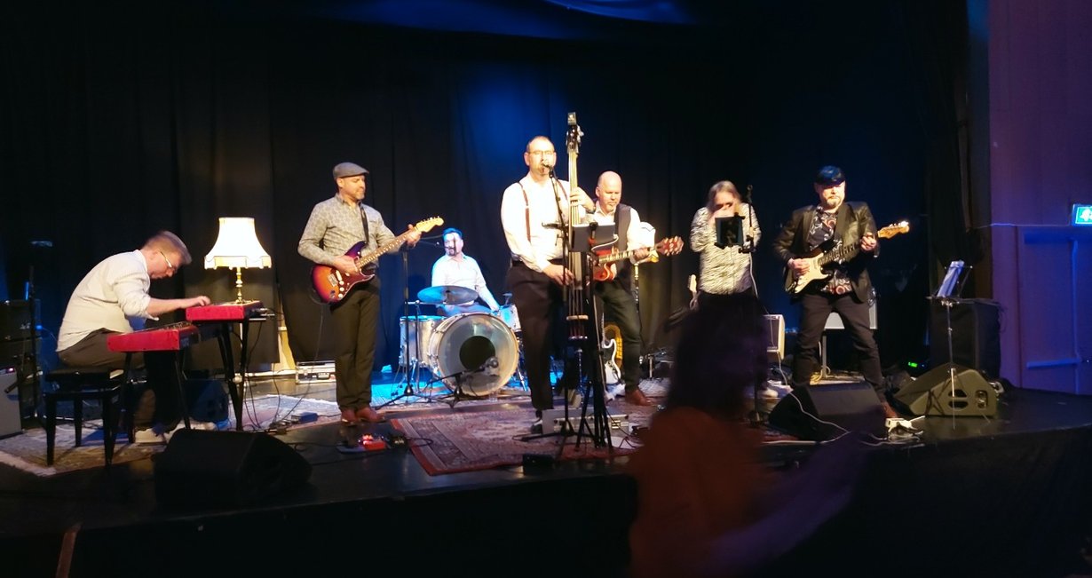 Bound to blues i Kulturhuset Sentrum januar 2023.