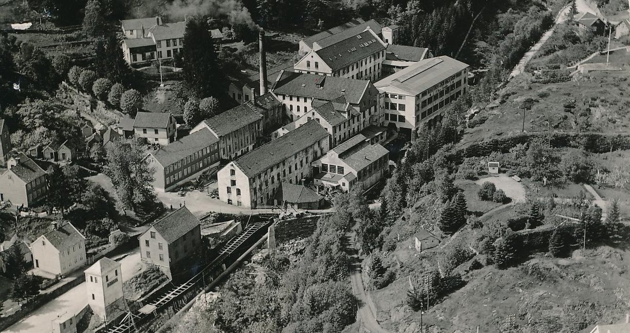 Ullvarefabrikken i 1934.