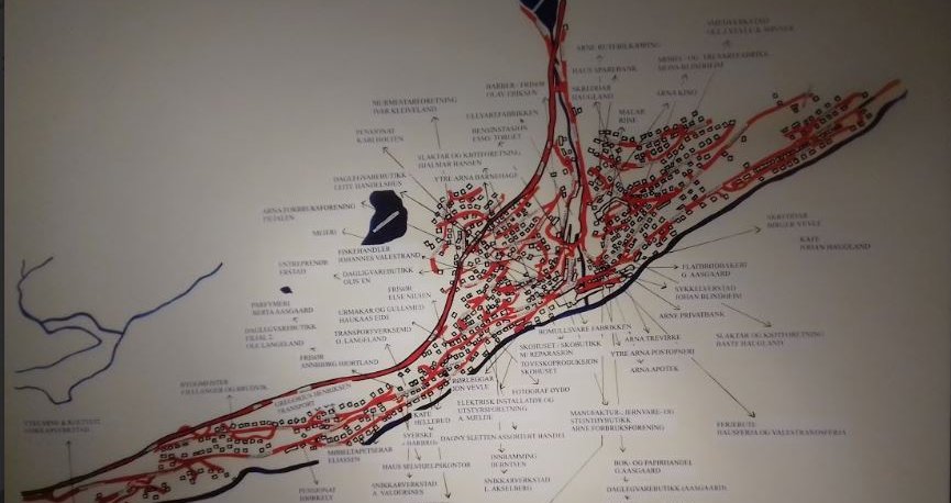 Næringskartet på museet